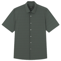 (Same style in the mall) Youngor mens short-sleeved shirt summer new official business casual short-sleeved shirt for men