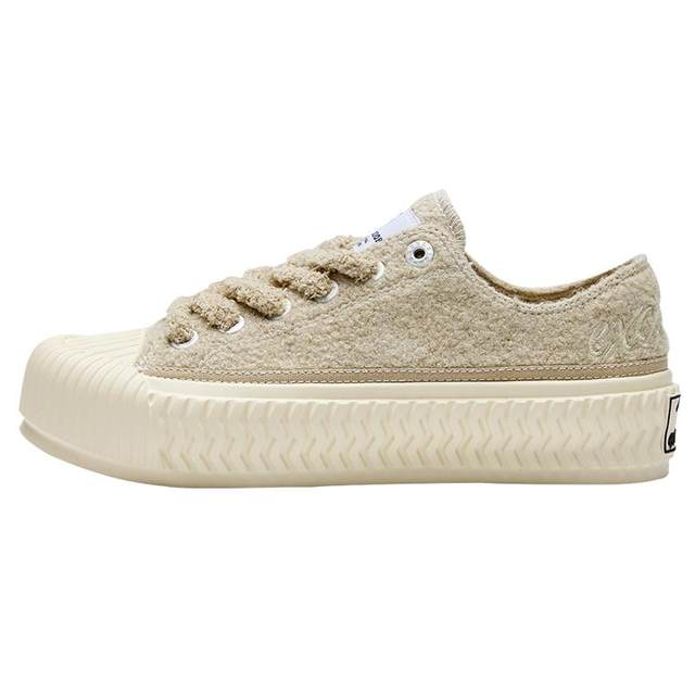 Excelsior autumn and winter velvet thick-soled canvas shoes