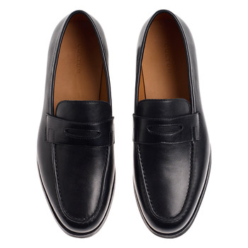 Cultum loafers cowhide soft sole men's leather shoes