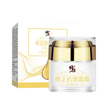Correction of six peptides anti-wrinkle cream and nasolabial folds lotion