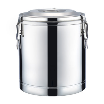 Insulation bucket commercial large-capacity stainless steel double-layer extra-long insulation porridge bucket canteen rice bucket soup bucket tofu ice powder bucket