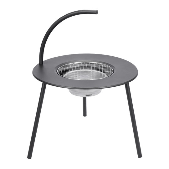 Estufa para cocinar té y asar alrededor de la estufa, juego completo de parrilla de carbón de mesa redonda 2025 nueva estufa de barbacoa para uso doméstico