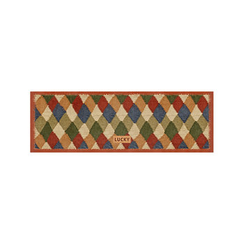 Kitchen floor mats, light luxury style, stain-resistant, no-wash, non-slip floor mats