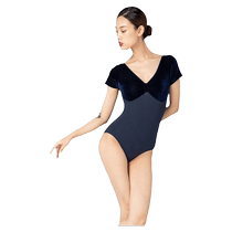 Dan Poetry Gos-up Dance Suit Performance Brief Fashion Suit Gymnastics Suit Female Teacher Practice Conjoined Yoga Clothes