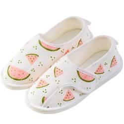 Goo sheep confinement ເກີບ summer ພາກບາງ postpartum bag heel soft bottom breathable non-slip ສິງຫາ 9 summer ແມ່ຍິງຖືພາ slippers ແມ່ຍິງ