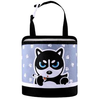 Creative Car Trash Can, Hanging Car Accessory, In-Car Storage Bin, Multifunctional Garbage Bag for Car Storage