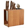 Yuran knife storage rack household knife holder solid wood