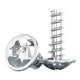 Hot selling on the entire network 304 round head with padded flat tail screw