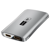 适用索尼a6400相机hdmi采集卡直播a6300 ZV1接电脑抖音直播伴侣传