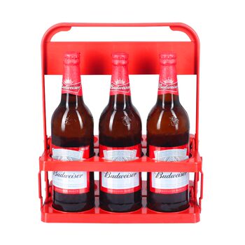 Portable beer basket ktv wine rack bottle portable frame carry