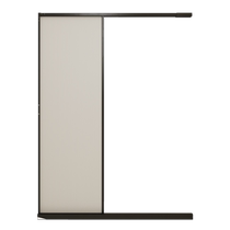 Invisible shower curtain magnetic suction no punching folding bathroom partition curtain bathroom shower curtain waterproof cloth mildew-proof shower screen