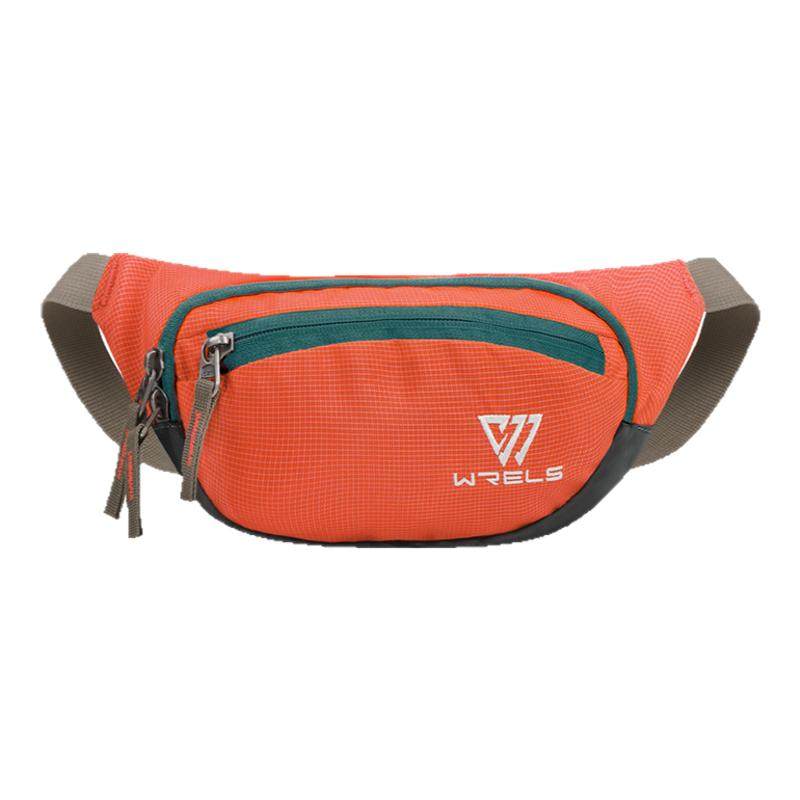 Outdoor large-capacity multi-functional water-repellent waist bag