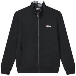 FILA sports jacket men's spring casual stand-up collar knitted cardigan jacket running zipper top for men