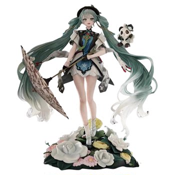 Hatsune genshin impact game 2d anime figure