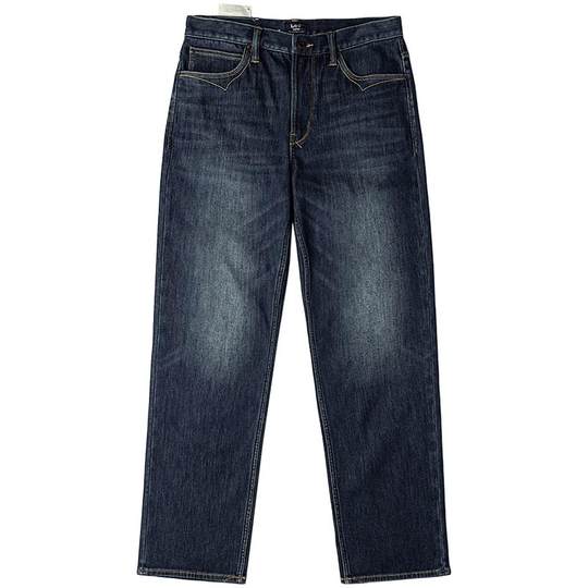 【张凌赫同款】Lee商场款25冬新753舒适直筒暖岩恒温男保暖牛仔裤