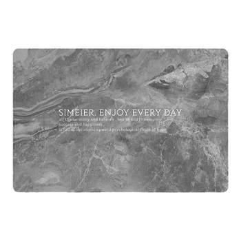 Soft diatom mud bathroom floor mat toilet carpet