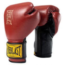 Everlast 1910 Advanced Boxing Gloves Boxing, Sparring, Fighting, Genuine Leather Boxing Gloves
