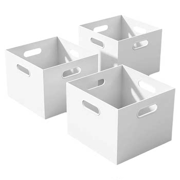 Library bookshelf storage box for household children toys baskets snacks and groceries to organize book storage box