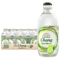 Chang soda importé de thaïlande saveur de citron vert Taixiang 325 ml * 24 mélangeur de boisson gazeuse deau pétillante sans sucre