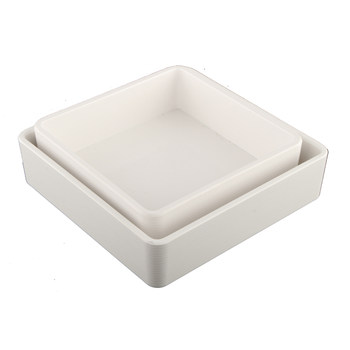 Meiri jiabao melamine straight edge hot pot marinated plate