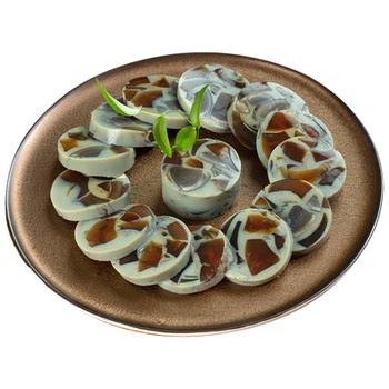 Double preserved egg sausage, preserved egg sausage