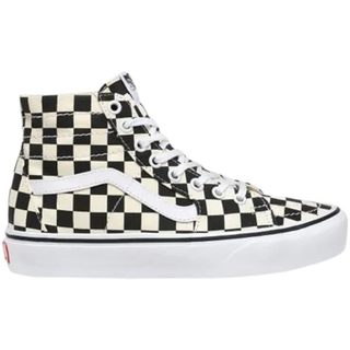 VANS SK8 checkerboard high-top casual sneakers