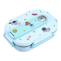 Primary school lunch box for students boys and childrens insulated lunch box first grade 316 stainless steel lunch box 668