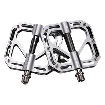 West Rider ultra-light titanium alloy pedals carbon fiber tube road mountain bike three-pelin super-moistened titanium shaft pedals