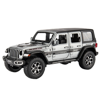 1:32 Jeep Wrangler Car Model Jeep Off-Road Vehicle Alloy Simulation Children's Toy Ornament Boy Gift