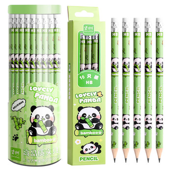 Jianzhou hb60 cartoon wooden pencil writes smoothly