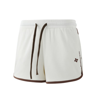 Bjhg reckless hot girl white sports shorts women's summer air layer trendy brand outdoor fitness casual shorts