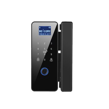 Special glass lock for edge door/kfc door