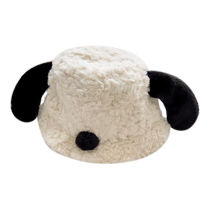 Cute Puppy Ears Fisherman Hat Children Autumn Winter 2023 New Thickened Moon Subcap Big Head Protective Ear Chill Cold Hat