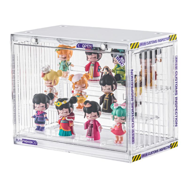 Blind box figure storage box can be stacked to prevent dust and large capacity