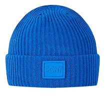 PONY pony knit cap male and female with the same cap embroidered warm female casual cap 14U3AO01RB