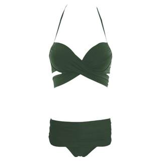 比基尼泳衣女性感三点式小胸聚拢分体超暴露泡温泉海边沙滩游泳装