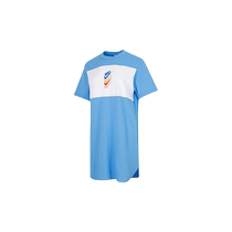 (Self-operated) NIKE Nike womens knitted breathable loose sports casual short-sleeved dress DM6763-412