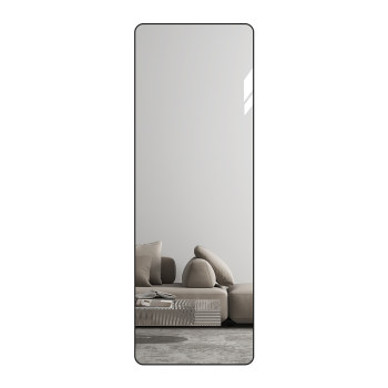 No punching wall hanging mirror, wall mounted self-adhesive full-length mirror