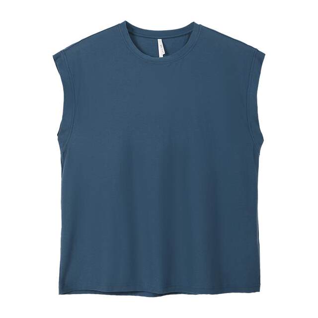 Anzhiban Great Coolness 2026 New Men's Pajamas Summer Cotton Sleeveless Tops Single-piece Home Clothing