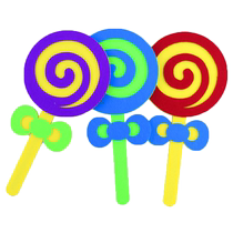 New Kindergarten Lollipop Toys Childrens Day Dance Performance Props Spring and Autumn School Sports Meet Opening Hand Flowers