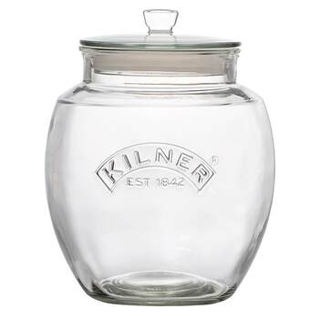 British kilner glass pickle jar large capacity sealed
