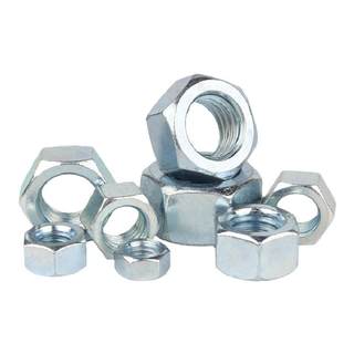 Galvanized hexagon nuts