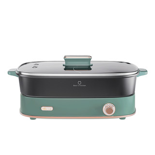 Bear instant electric hot pot yuanyang pot household multi-functional large-capacity split electric hot pot electric cooking pot 2024 new model