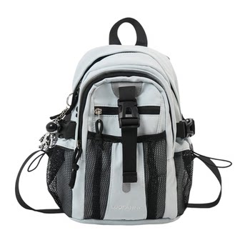 Cookie kudos functional style backpack for men and women trendy outdoor sports backpack student small school bag with multiple pockets