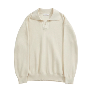 Yuxian leisure lapel pullover sweater heavy warmth Yuxian leisure lapel pullover sweater heavy warmth