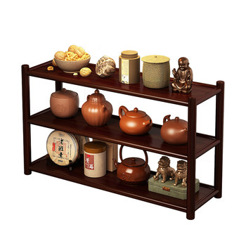 Tea cup holder desktop blog rack tea set teapot storage rack
