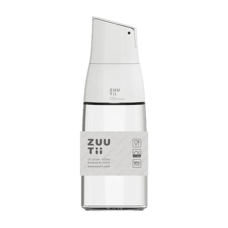 Zuutii oil-proof self-opening glass oil bottle set