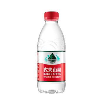 Nongfu spring 380ml*24 bottles of drinking natural water