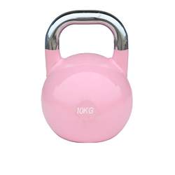 Competitive kettlebell pure steel women's hip training 12kg men's kettle dumbbell cast iron home fitness equipment Hu Ling