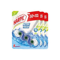 (自营)HARPIC 亮湃马桶去污去味贴35g厕所神器除垢青柠香3件装